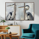 Bird Canvas Decor Wall Art Canvas Print – Framed Coastal