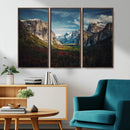 Yosemite National Park Wall Art Canvas Print – Framed