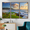 Pebble Beach Golf Links Wall Art Canvas Print – Iconic