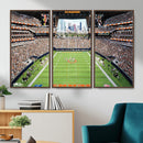 Chicago Bears Soldiers Field Wall Art Canvas Print – Framed