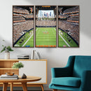Chicago Bears Soldiers Field Wall Art Canvas Print – Framed