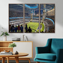 Chicago Dome Stadium Wall Art Canvas Print – Framed Modern