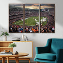 Chicago Bears Soldiers Field Wall Art Canvas Print – Framed by MyGreatCanvas | Canvas Wall Art Prints | Photo Prints & Wall Decor