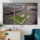 Chicago Bears Soldiers Field Wall Art Canvas Print – Framed