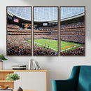 Chicago Bears Soldiers Field Wall Art Canvas Print – Framed