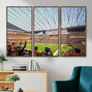 Cleveland Browns Stadium Wall Art Canvas Print – Framed NFL