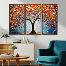 Vibrant Tree of Life Canvas Wall Art – Colorful Abstract by MyGreatCanvas | Canvas Wall Art Prints | Photo Prints & Wall Decor