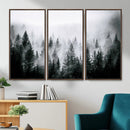Foggy Pine Forest Canvas Wall Art by MyGreatCanvas | Canvas Wall Art Prints | Photo Prints & Wall Decor
