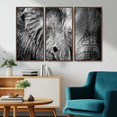 Wild Old Elephant Wall Art Canvas Print by MyGreatCanvas | Canvas Wall Art Prints | Photo Prints & Wall Decor