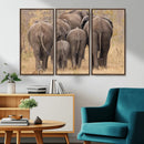 Wild Elephant Wall Art Canvas Print by MyGreatCanvas | Canvas Wall Art Prints | Photo Prints & Wall Decor