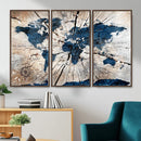 Rustic World Map Canvas Print – Framed Wall Art for Couples, by MyGreatCanvas | Canvas Wall Art Prints | Photo Prints & Wall Decor