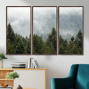 Misty Mountain Forest Wall Art Canvas Print by MyGreatCanvas | Canvas Wall Art Prints | Photo Prints & Wall Decor