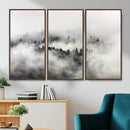 Foggy Forest Wall Art Canvas Print, Misty Pine Tree by MyGreatCanvas | Canvas Wall Art Prints | Photo Prints & Wall Decor