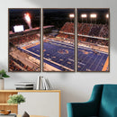 Boise State Stadium Large Wall Art Canvas Print for Living by MyGreatCanvas | Canvas Wall Art Prints | Photo Prints & Wall Decor
