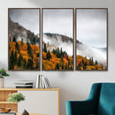 Autumn Forest Wall Art Canvas Print, Foggy Mountain by MyGreatCanvas | Canvas Wall Art Prints | Photo Prints & Wall Decor