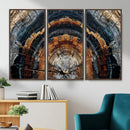 Abstract Wood Grain Canvas Print, Tree Ring Pattern Wall by MyGreatCanvas | Canvas Wall Art Prints | Photo Prints & Wall Decor