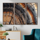 Abstract Tree Ring Wall Art Print – Natural Rustic Wood by MyGreatCanvas | Canvas Wall Art Prints | Photo Prints & Wall Decor