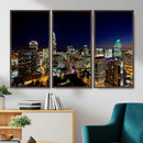 Atlanta Skyline Wall Art Canvas Print – Modern Cityscape by MyGreatCanvas | Canvas Wall Art Prints | Photo Prints & Wall Decor