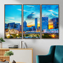 Atlanta Skyline Wall Art Canvas Print, Atlanta Downtown by MyGreatCanvas | Canvas Wall Art Prints | Photo Prints & Wall Decor