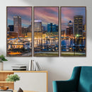 Baltimore Skyline Wall Art Canvas Print, Baltimore Downtown by MyGreatCanvas | Canvas Wall Art Prints | Photo Prints & Wall Decor