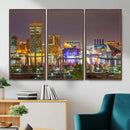 Baltimore Skyline Wall Art Canvas Print, Baltimore Downtown by MyGreatCanvas | Canvas Wall Art Prints | Photo Prints & Wall Decor