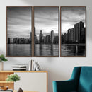 Chicago Wall Art Canvas Print, Chicago City Downtown Night by MyGreatCanvas | Canvas Wall Art Prints | Photo Prints & Wall Decor