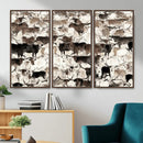 Abstract Texas Longhorn Print - Longhorn Herd Print for by MyGreatCanvas | Canvas Wall Art Prints | Photo Prints & Wall Decor