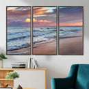 Ocean Sunset Wall Art Canvas Print – Coastal Beach by MyGreatCanvas | Canvas Wall Art Prints | Photo Prints & Wall Decor