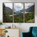Yosemite Valley Wall Art Canvas Print – Misty Mountain by MyGreatCanvas | Canvas Wall Art Prints | Photo Prints & Wall Decor