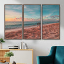 Pastel Beach Wall Art Canvas Print – Soft Coastal by MyGreatCanvas | Canvas Wall Art Prints | Photo Prints & Wall Decor