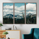 Mountain Forest Wall Art Canvas Print, Alpine Pine Tree by MyGreatCanvas | Canvas Wall Art Prints | Photo Prints & Wall Decor