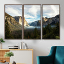 Yosemite Valley Mountain Wall Art Canvas Print, Granite by MyGreatCanvas | Canvas Wall Art Prints | Photo Prints & Wall Decor