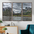 Yosemite Valley River Wall Art Canvas Print, Granite Cliffs by MyGreatCanvas | Canvas Wall Art Prints | Photo Prints & Wall Decor