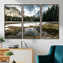 Yosemite Valley Mountain Wall Art Canvas Print, Granite by MyGreatCanvas | Canvas Wall Art Prints | Photo Prints & Wall Decor