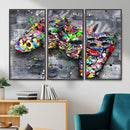 Graffiti Gaming Canvas Wall Art For Bedroom - Gaming Wall by MyGreatCanvas | Canvas Wall Art Prints | Photo Prints & Wall Decor