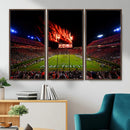 Auburn Stadium Wall Art Canvas Print, College Football Night by MyGreatCanvas | Canvas Wall Art Prints | Photo Prints & Wall Decor