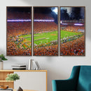 Clemson Football Stadium Wall Art Canvas Print, College by MyGreatCanvas | Canvas Wall Art Prints | Photo Prints & Wall Decor