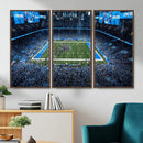 Detroit Lions Stadium Wall Art Canvas Print, Football Field by MyGreatCanvas | Canvas Wall Art Prints | Photo Prints & Wall Decor