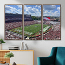 Georgia Bulldogs Stadium Wall Art Canvas Print, Sanford by MyGreatCanvas | Canvas Wall Art Prints | Photo Prints & Wall Decor