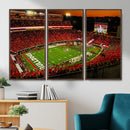Georgia Bulldogs Stadium Wall Art Canvas Print, Sanford by MyGreatCanvas | Canvas Wall Art Prints | Photo Prints & Wall Decor