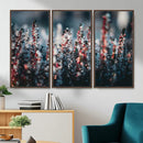 Winter Heather Wall Art Canvas Print, Frosted Floral Nature by MyGreatCanvas | Canvas Wall Art Prints | Photo Prints & Wall Decor