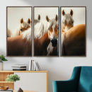 Wild Horse Herd Wall Art Canvas Print, Natural Horse by MyGreatCanvas | Canvas Wall Art Prints | Photo Prints & Wall Decor