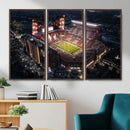 Oklahoma Memorial Stadium - Gaylord Memorial Stadium Wall by MyGreatCanvas | Canvas Wall Art Prints | Photo Prints & Wall Decor