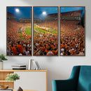 Clemson Tigers Memorial Stadium Wall Art Canvas Print