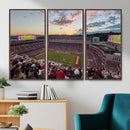 Donald W. Reynolds Razorback Stadium Wall Art Canvas Print –