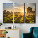Sheep Wall Art Canvas Print – Rural Farm Animal Artwork by MyGreatCanvas | Canvas Wall Art Prints | Photo Prints & Wall Decor