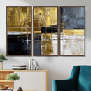 Gold Navy Abstract Wall Art Canvas Print, Modern Luxury by MyGreatCanvas | Canvas Wall Art Prints | Photo Prints & Wall Decor