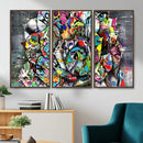 Abstract Graffiti Collage Street Art Wall Art Canvas Print by MyGreatCanvas | Canvas Wall Art Prints | Photo Prints & Wall Decor