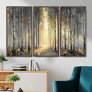 Abstract Birch Forest Wall Art Canvas Print – Modern Neutral by MyGreatCanvas | Canvas Wall Art Prints | Photo Prints & Wall Decor