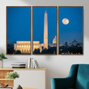 Washington DC Skyline Wall Art Canvas Print – Lincoln by MyGreatCanvas | Canvas Wall Art Prints | Photo Prints & Wall Decor